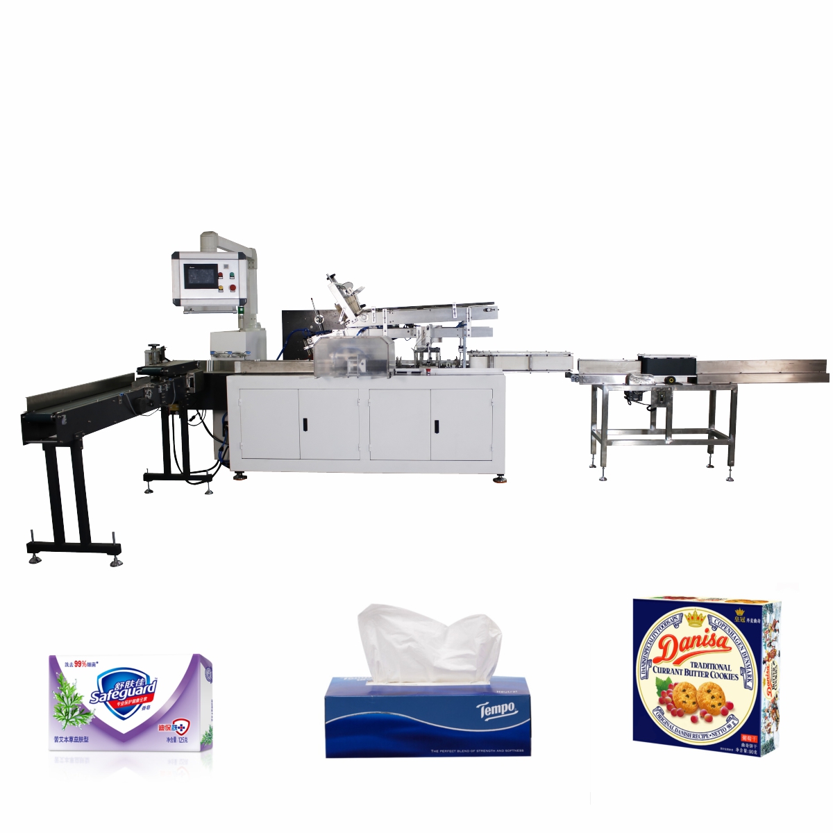 FS-100B High Speed Fully Automatic Paper Box Packing Machine